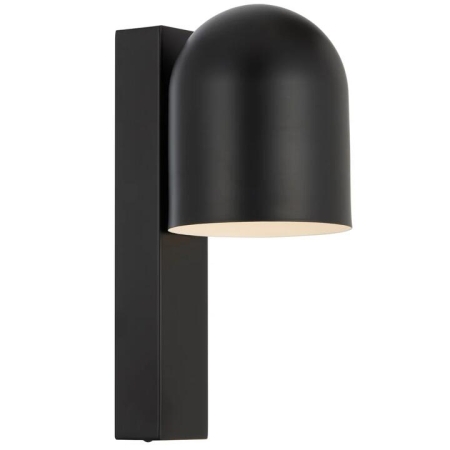 Echo Contemporary Wall Lamp Light Metal Black Matte