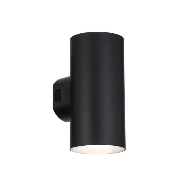 Stina Modern Wall Lamp Light Polycarbonate Black Sand