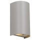 Miro Modern Wall Lamp Light Polycarbonate Grey Sand