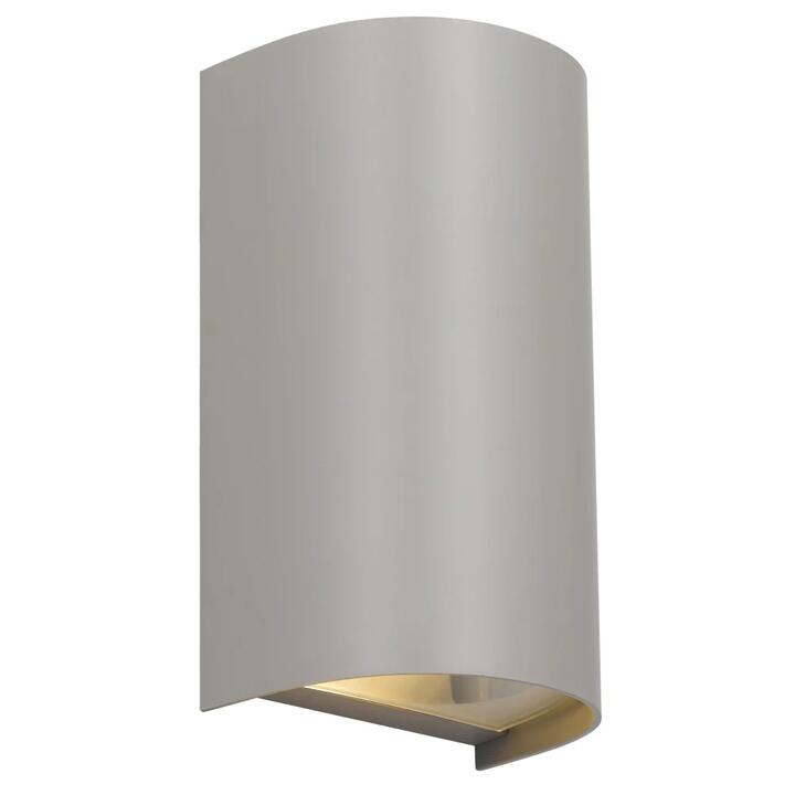 Miro Modern Wall Lamp Light Polycarbonate Grey Sand