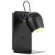 Shyn Modern Wall Lamp Light Metal Black Satin