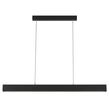 Navaro Modern Pendant Hanging Lamp Light Aluminium Polycarbonate Black Opal