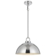 Emerson Vintage Pendant Hanging Lamp Light Metal Chrome Chrome
