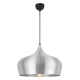 Polk Modern Pendant Hanging Lamp Light Metal Black Aluminium
