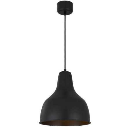 Nesby Contemporary Pendant Hanging Lamp Light Metal Black Satin