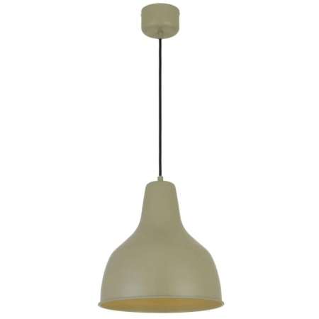 Nesby Contemporary Pendant Hanging Lamp Light Metal Green Satin