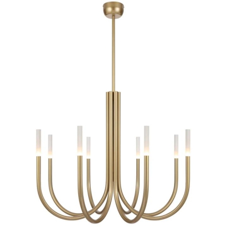 Joshua Modern Pendant Hanging Lamp Light Metal Acrylic Gold Matte