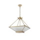 Bracci Modern Pendant Hanging Lamp Light Solid Brass Brass Brass