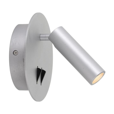 Esra Modern Wall Lamp Light Metal Silver