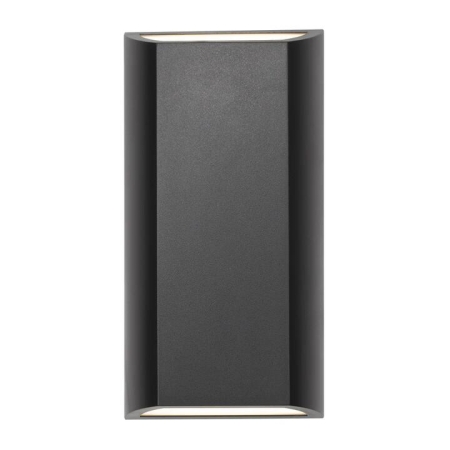 Bloc Modern Wall Lamp Light Polycarbonate Black Opal