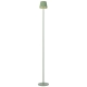 Mindy Modern Standing Floor Lamp Light Metal Green Sand