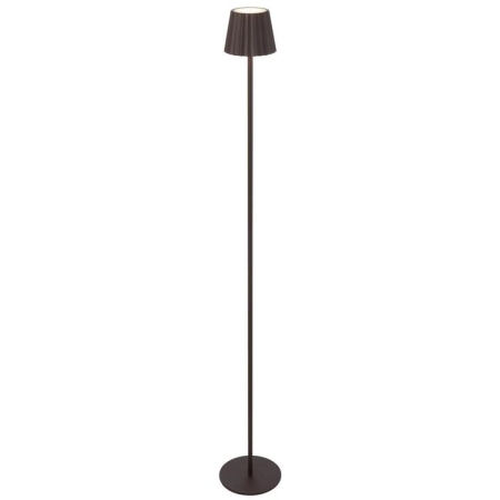 Mindy Modern Standing Floor Lamp Light Metal Brown Sand