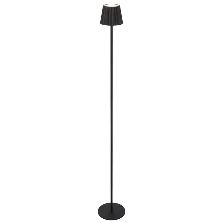 Mindy Modern Standing Floor Lamp Light Metal Black Sand