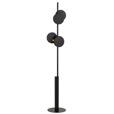 Amparo Contemporary Standing Floor Lamp Light Metal Black