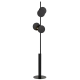 Amparo Contemporary Standing Floor Lamp Light Metal Black