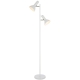 Hyvik Contemporary Standing Floor Lamp Light Metal White Matte