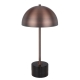 Domez Modern Table Desk Lamp Light Metal Marble Black Marble Bronze