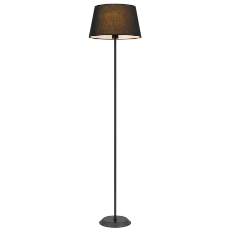 Jaxon Contemporary Standing Floor Lamp Light Metal Fabric Black