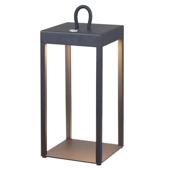 Sotra Modern Table Desk Lamp Light Aluminium Black Sand