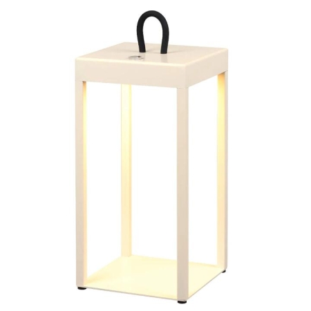 Sotra Modern Table Desk Lamp Light Aluminium Beige Sand