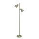 Torres Modern Standing Floor Lamp Light Metal Antique Brass