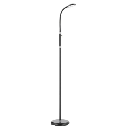 Tyler Modern Standing Floor Lamp Light Metal Black