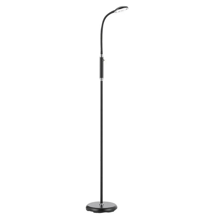 Tyler Modern Standing Floor Lamp Light Metal Black