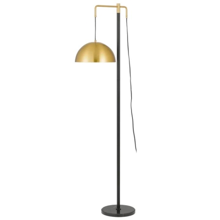 Marthos Modern Standing Floor Lamp Light Marble Metal Black Antique Gold