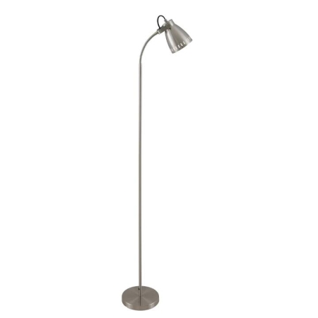 Nova Contemporary Standing Floor Lamp Light Metal Nickel