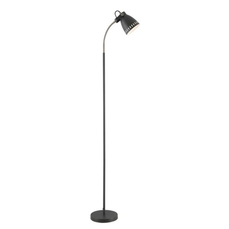 Nova Contemporary Standing Floor Lamp Light Metal Dark Grey