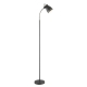 Nova Contemporary Standing Floor Lamp Light Metal Dark Grey