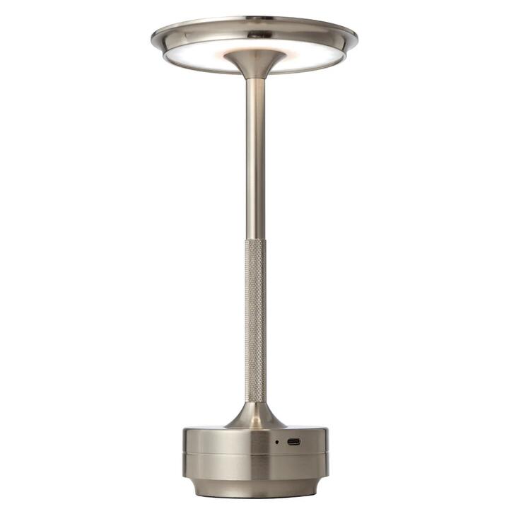 Zico Contemporary Table Desk Lamp Light Aluminium Nickel Gloss