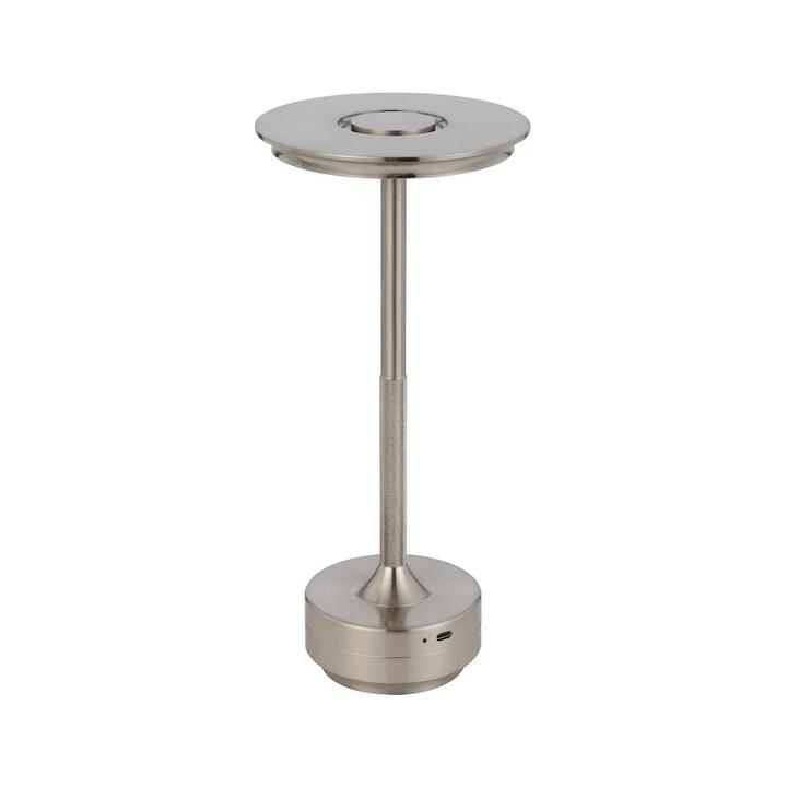 Zico Contemporary Table Desk Lamp Light Aluminium Gun Metal Gloss