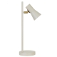 Verik Modern Table Desk Lamp Light Metal Beige Satin