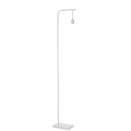 Fl Modern Standing Floor Lamp Light Metal White