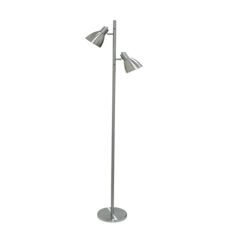 Torres Modern Standing Floor Lamp Light Metal Nickel