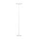 Faro Modern Standing Floor Lamp Light Metal Acrylic White