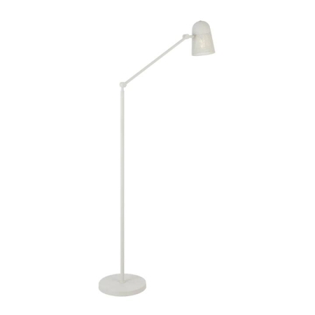 Cadena Modern Standing Floor Lamp Light Metal White Sand