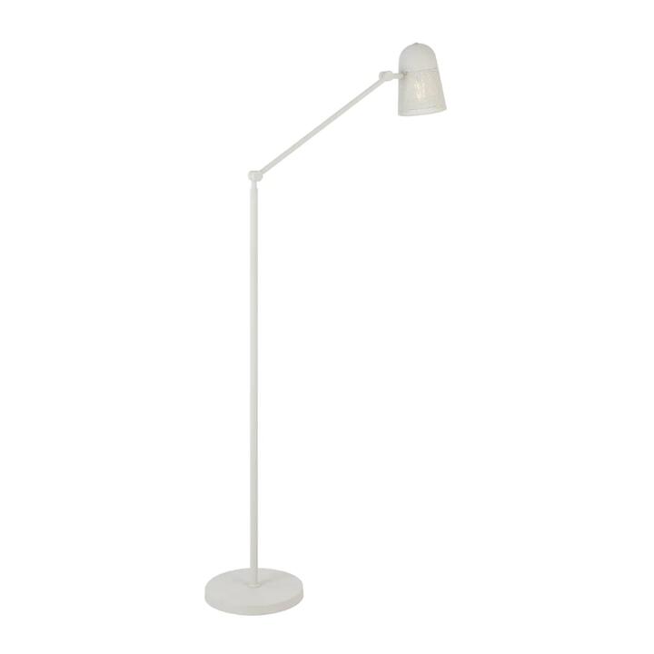 Cadena Modern Standing Floor Lamp Light Metal White Sand