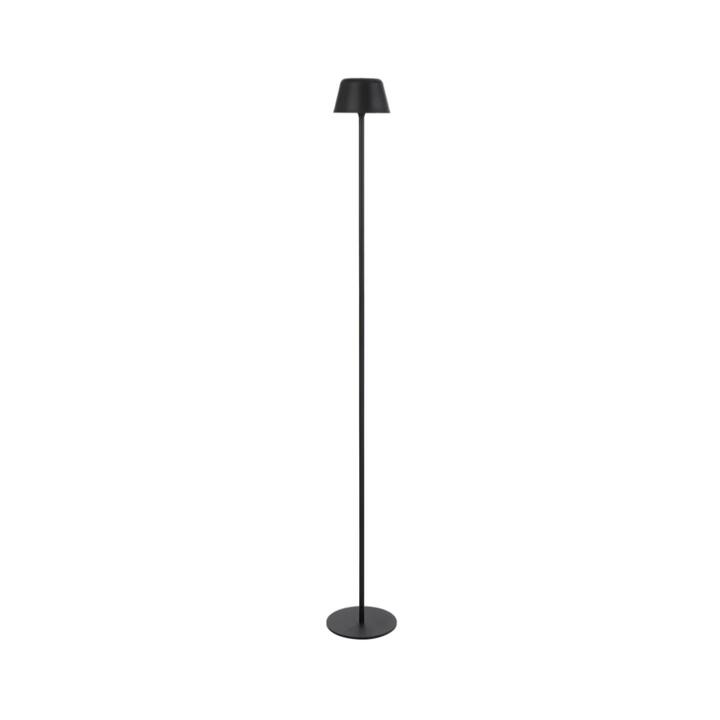 Briana Modern Standing Floor Lamp Light Metal Black Sand