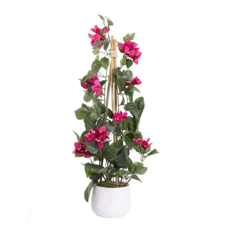 Glamorous Fusion Climbing Bougainvillea 72cm Artificial Plant Flower Arrangement Decorative In Pot