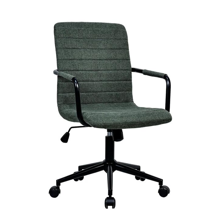 Maestro Furniture Reverie Fabric Heathered Pattern Computer Office Task Chair Green