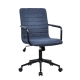 Maestro Furniture Reverie Fabric Heathered Pattern Computer Office Task Chair Blue