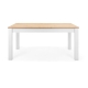 Design Square James Extendable Kitchen Dining Table 160-215cm White/Oak