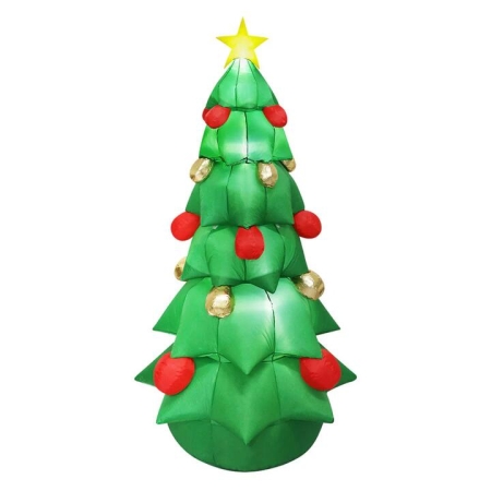 Santaco 2.5M Inflatable Christmas with Led Lights