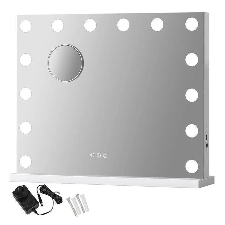 Yezi LED Vanity Makeup Mirror 42x50cm