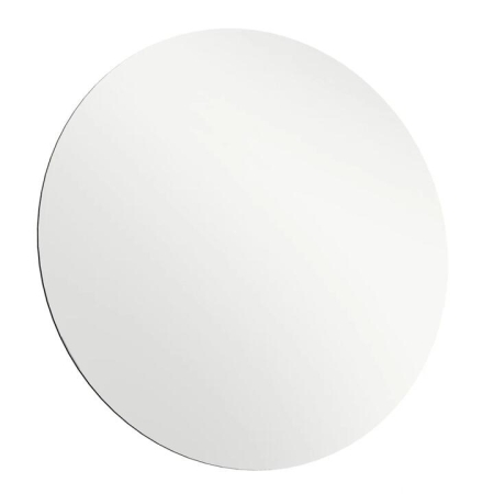 Yezi 50cm Round Wall Mirror Frameless Tempered Glass