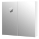 Levede Bathroom Mirror Cabinet 75CM