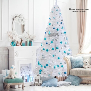 Costway2.4m Artificial Christmas Tree Indoor and Outdoor Holiday Decoration