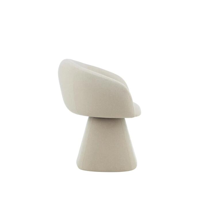 Raimon Furniture Leger Mohair Fabric Kitchen Dining ArmChair Linen